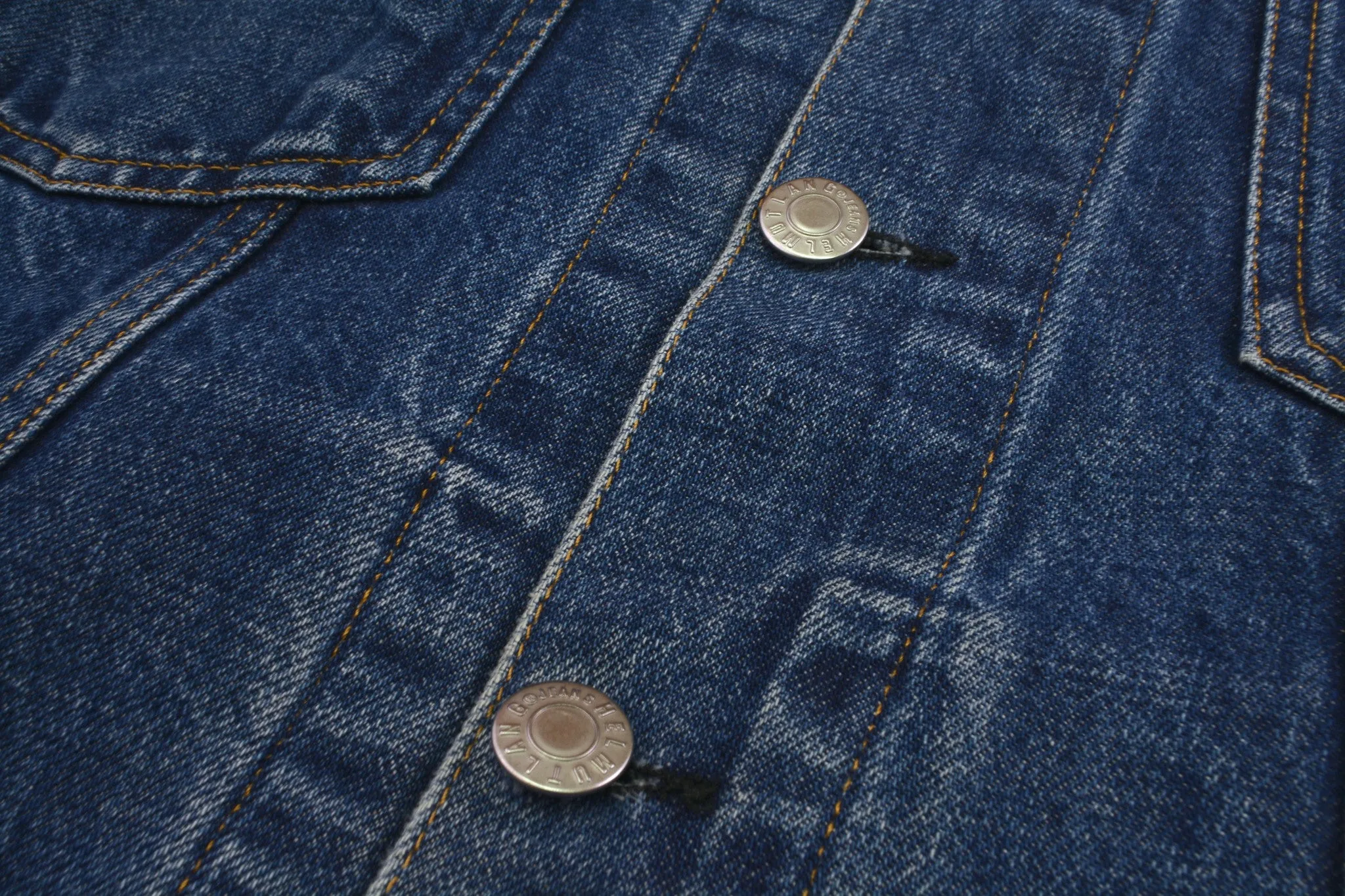 1998 Broken-In Raw Denim 4-Pocket Jacket