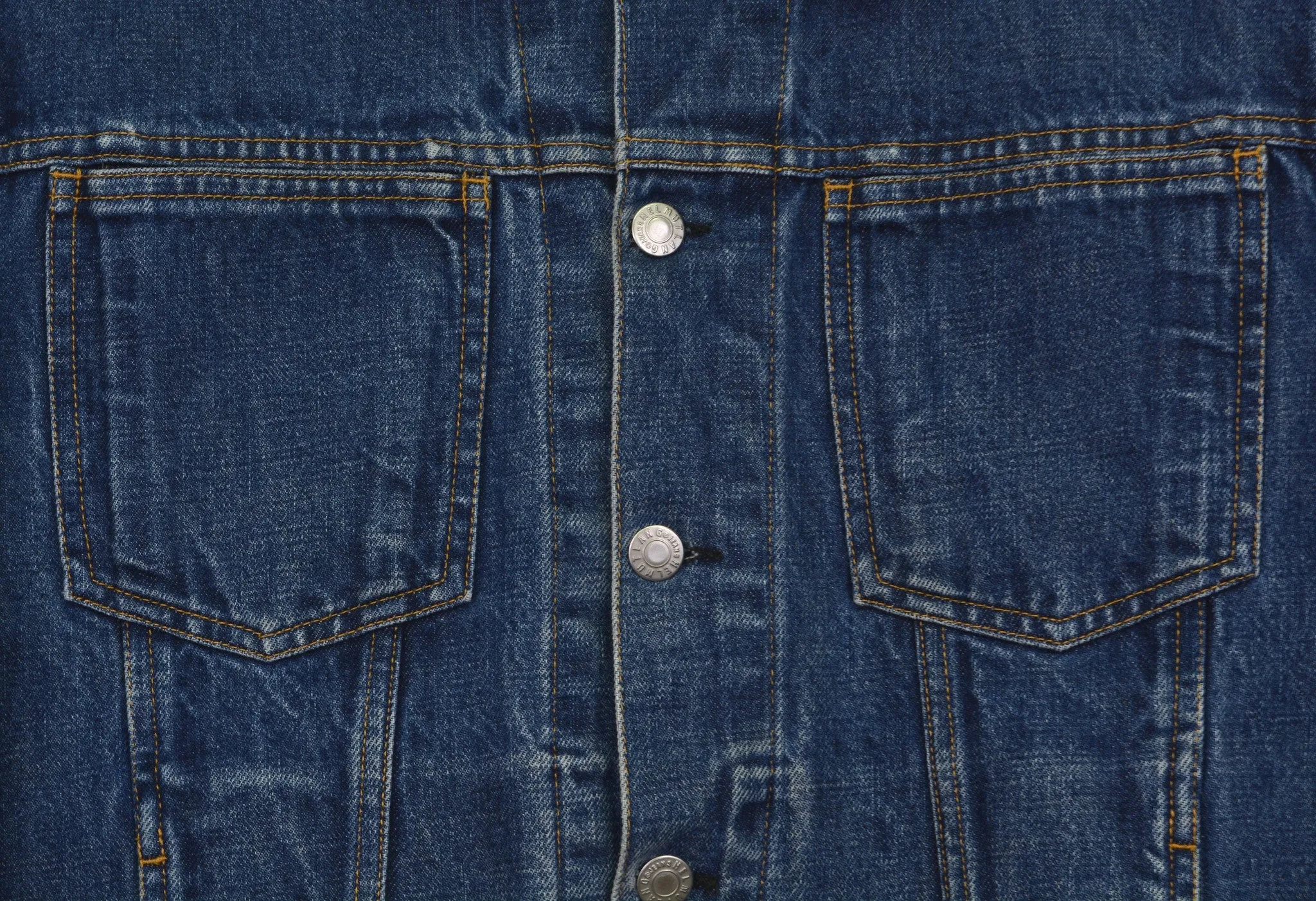 1998 Broken-In Raw Denim 4-Pocket Jacket