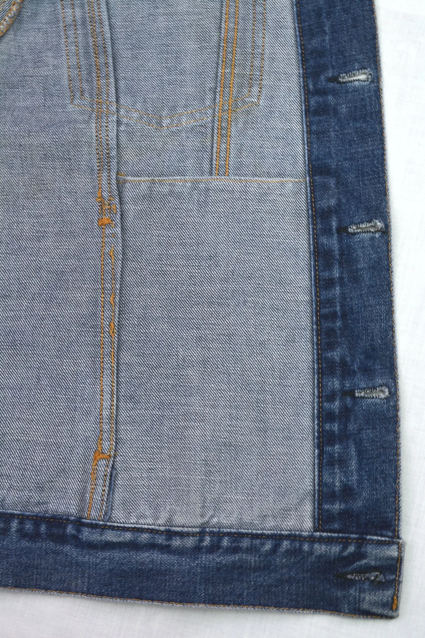 1998 Broken-In Raw Denim 4-Pocket Jacket