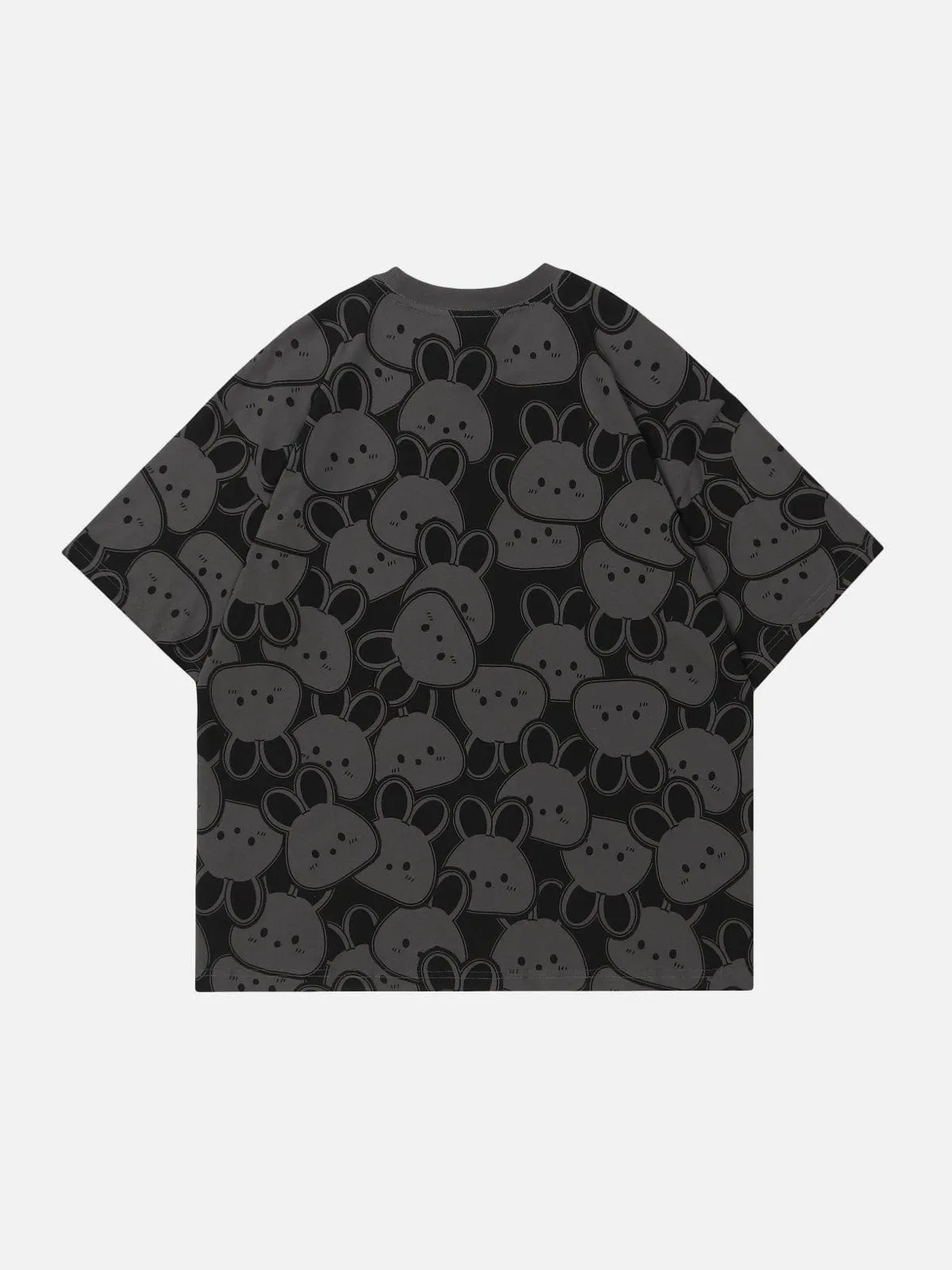 AlanBalen® - Cartoon Rabbit Print Tee