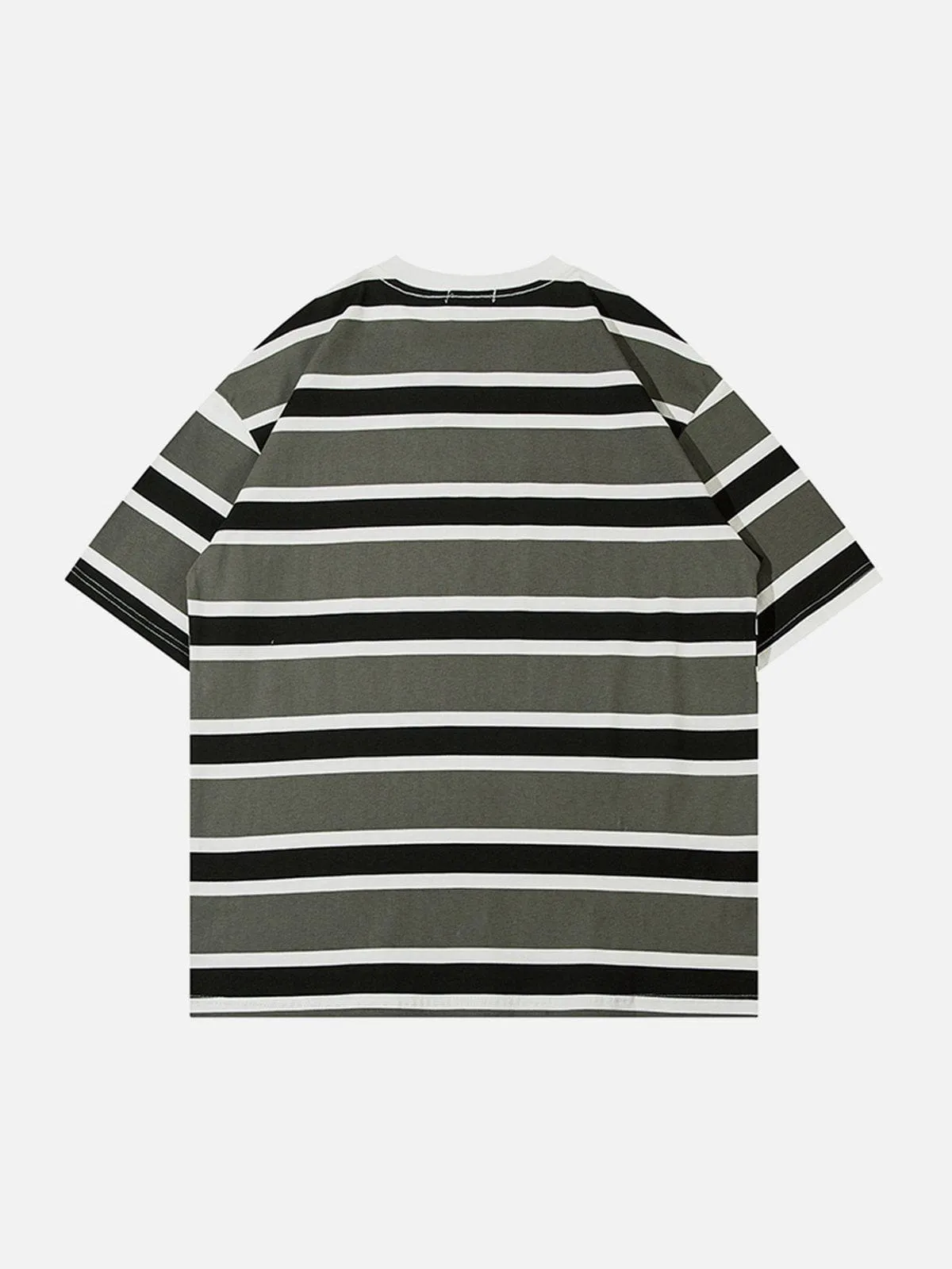 AlanBalen® - Color Clash Stripes Tee