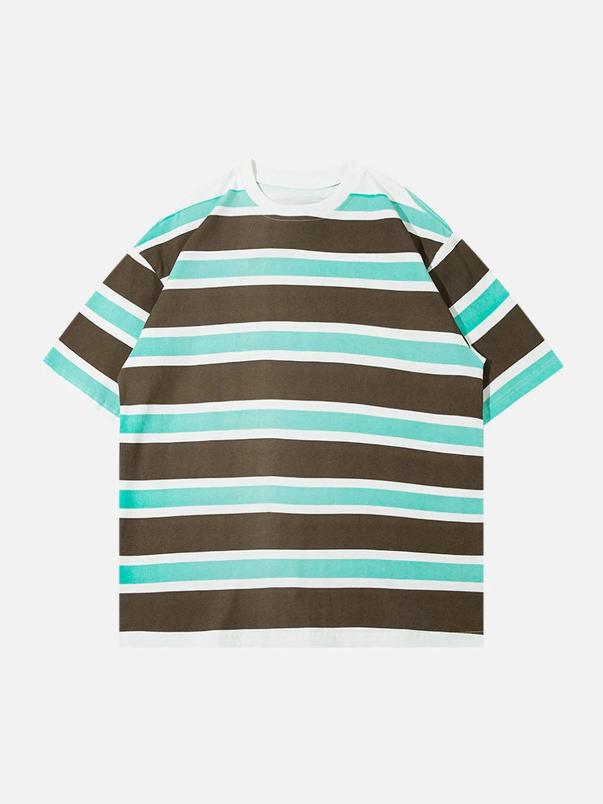 AlanBalen® - Color Clash Stripes Tee