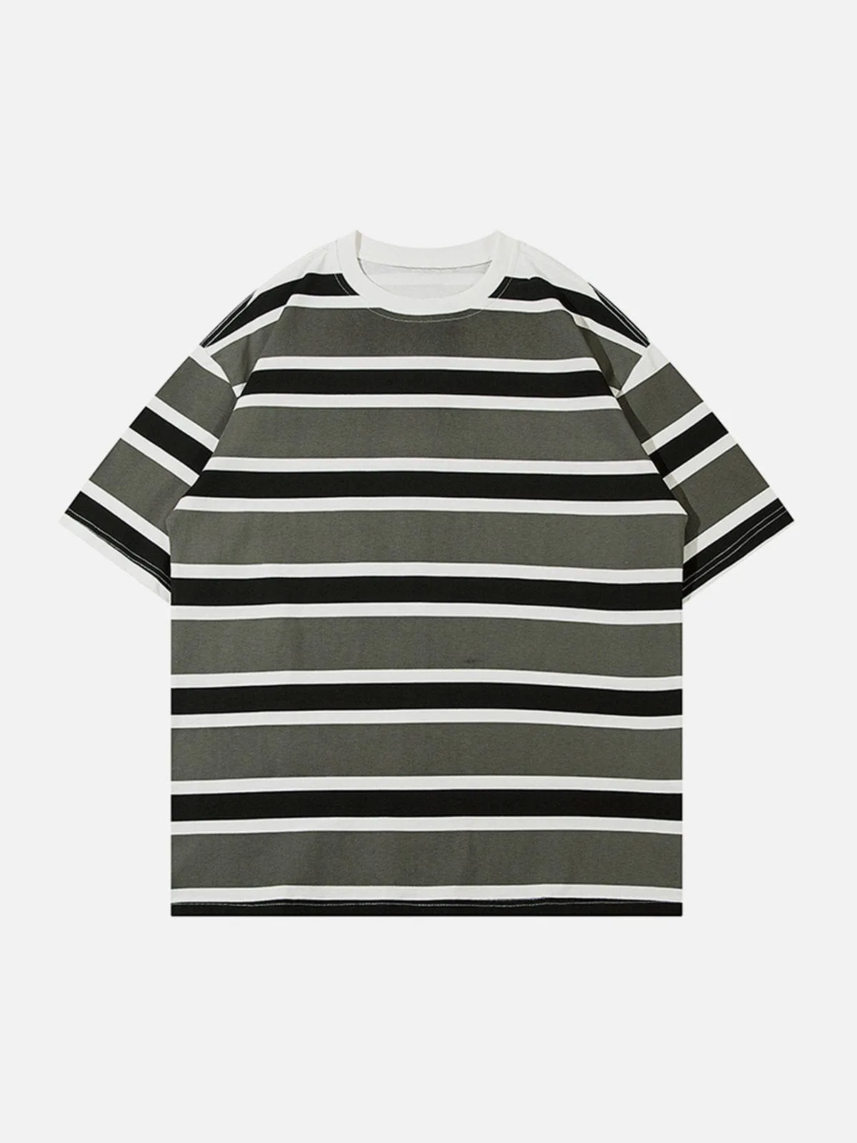 AlanBalen® - Color Clash Stripes Tee