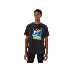 ASICS Men's Track Event Graphic Top (Performance Black)