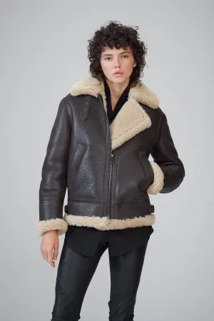 Brown Shearling Jacket