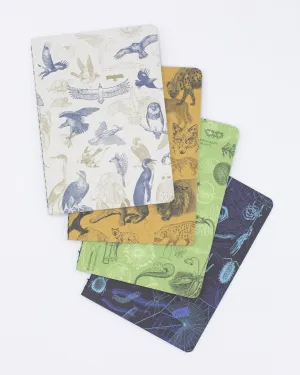 Carnivores Pocket Notebook 4-pack