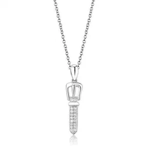 Chain Necklace Pendant 3W1381 - Rhodium 925 Sterling Silver