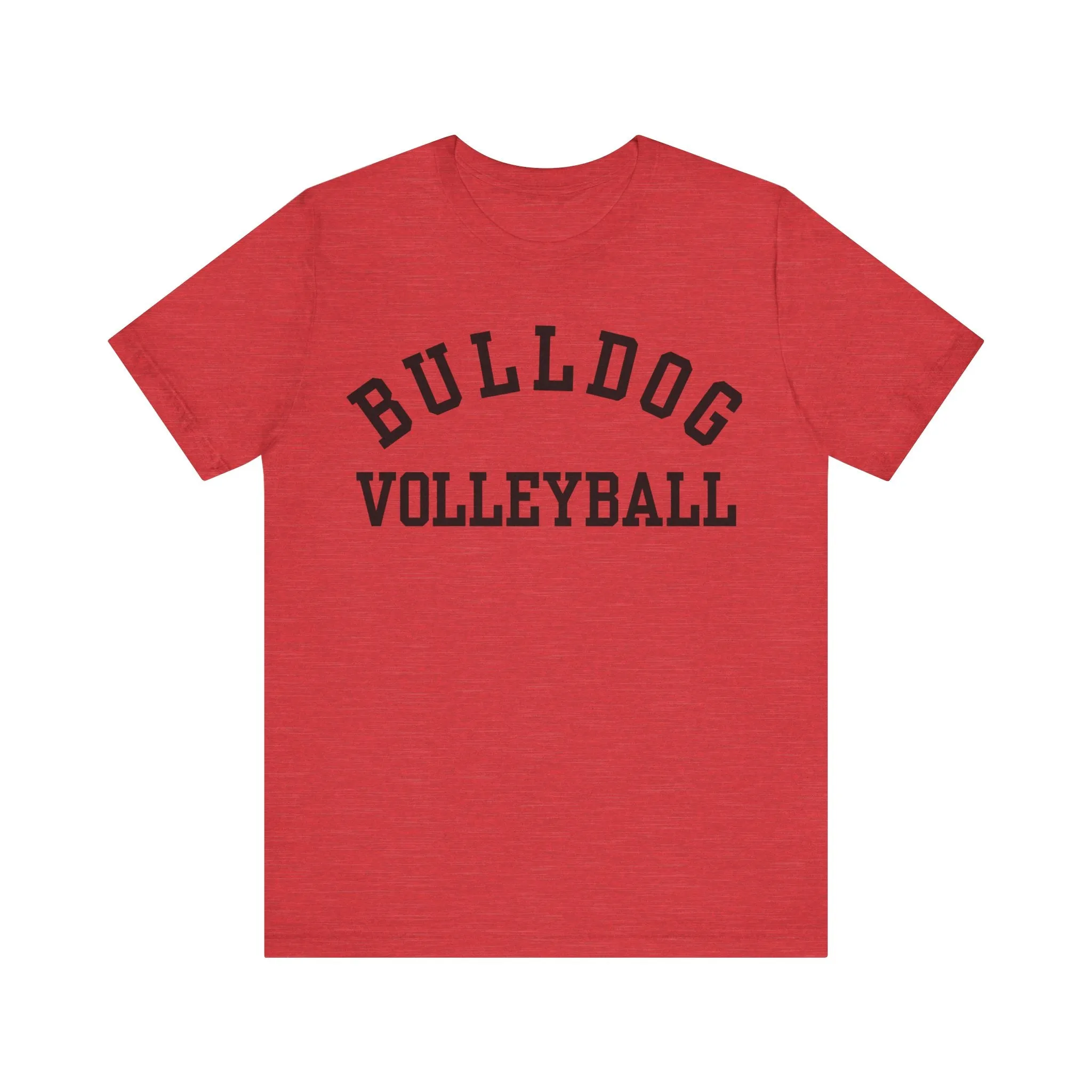 Classic Bulldog Volleyball Unisex Jersey Short Sleeve Tee