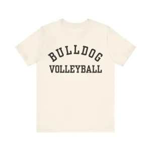 Classic Bulldog Volleyball Unisex Jersey Short Sleeve Tee