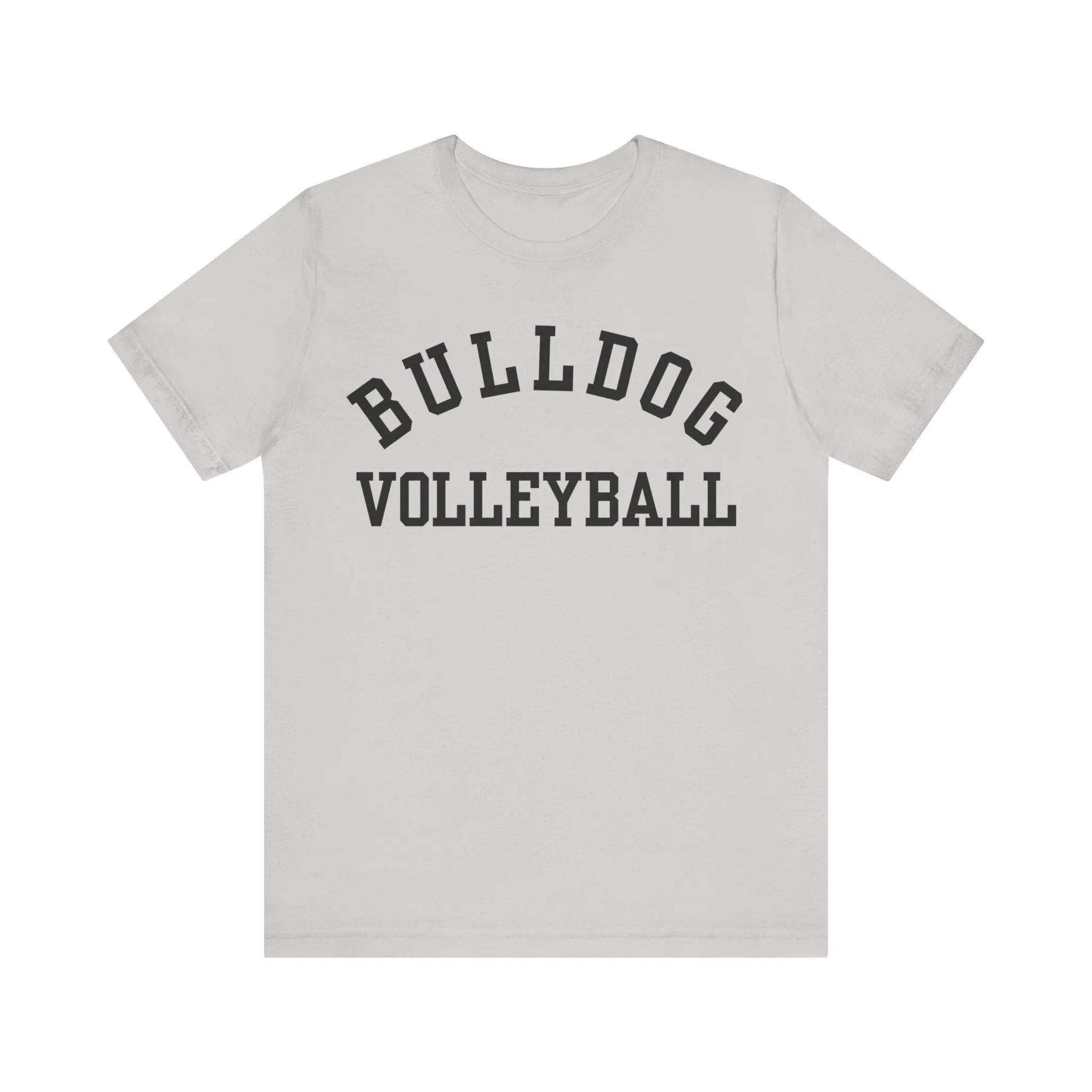 Classic Bulldog Volleyball Unisex Jersey Short Sleeve Tee