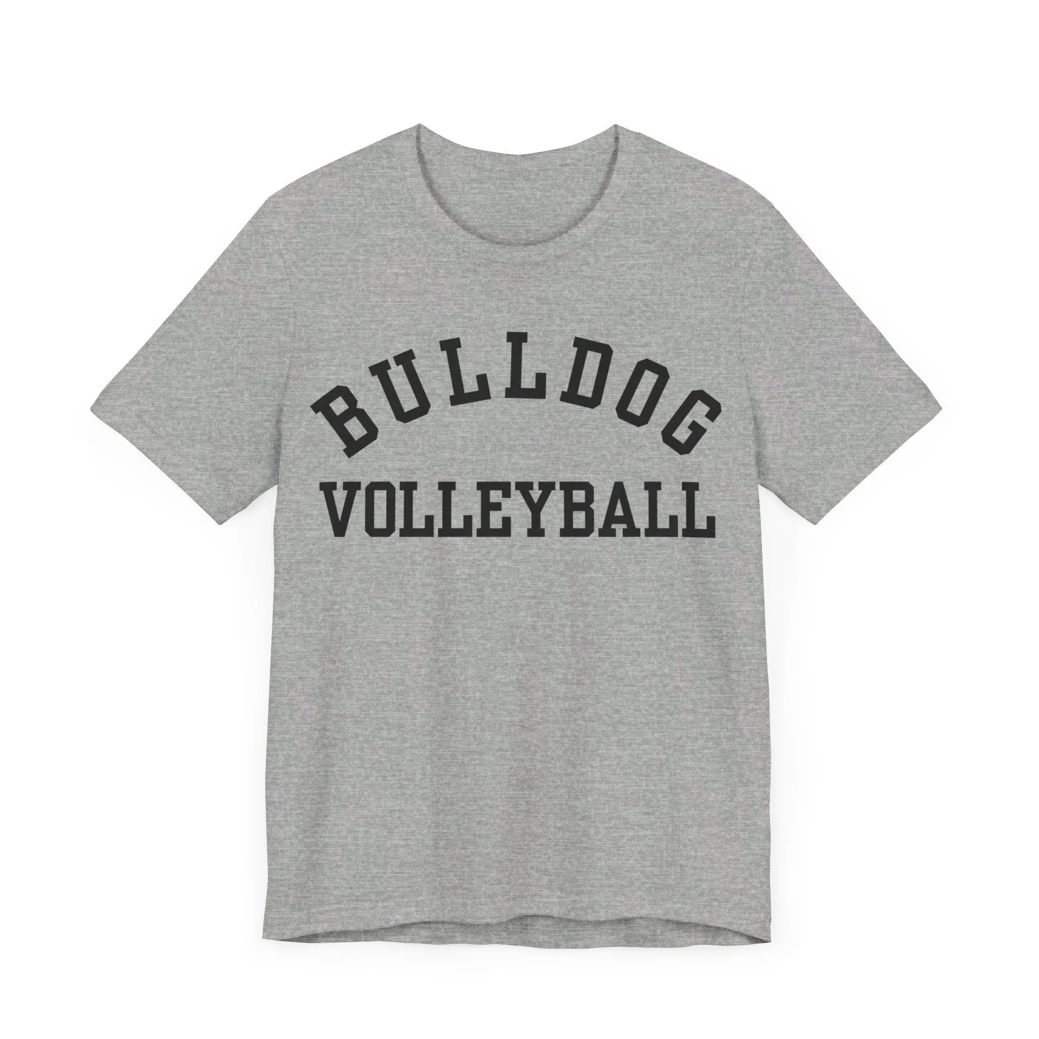 Classic Bulldog Volleyball Unisex Jersey Short Sleeve Tee