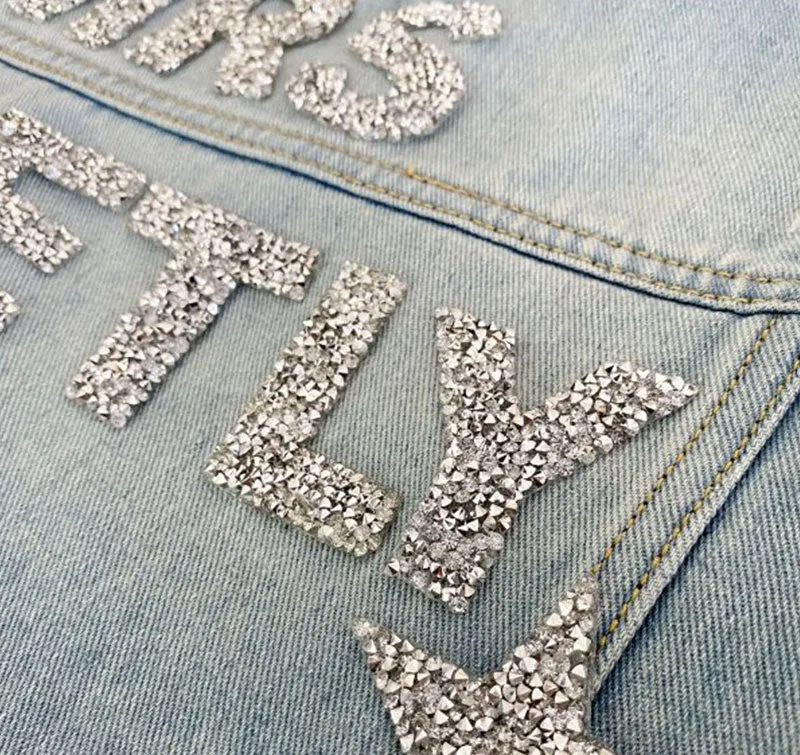 Custom Mrs Sparkle Denim Jacket