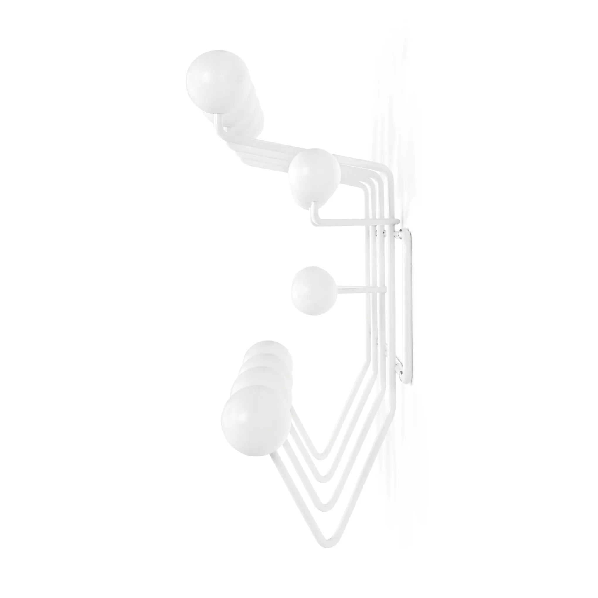 Eames® Hang-It-All Coat Rack from Herman Miller - White/ White