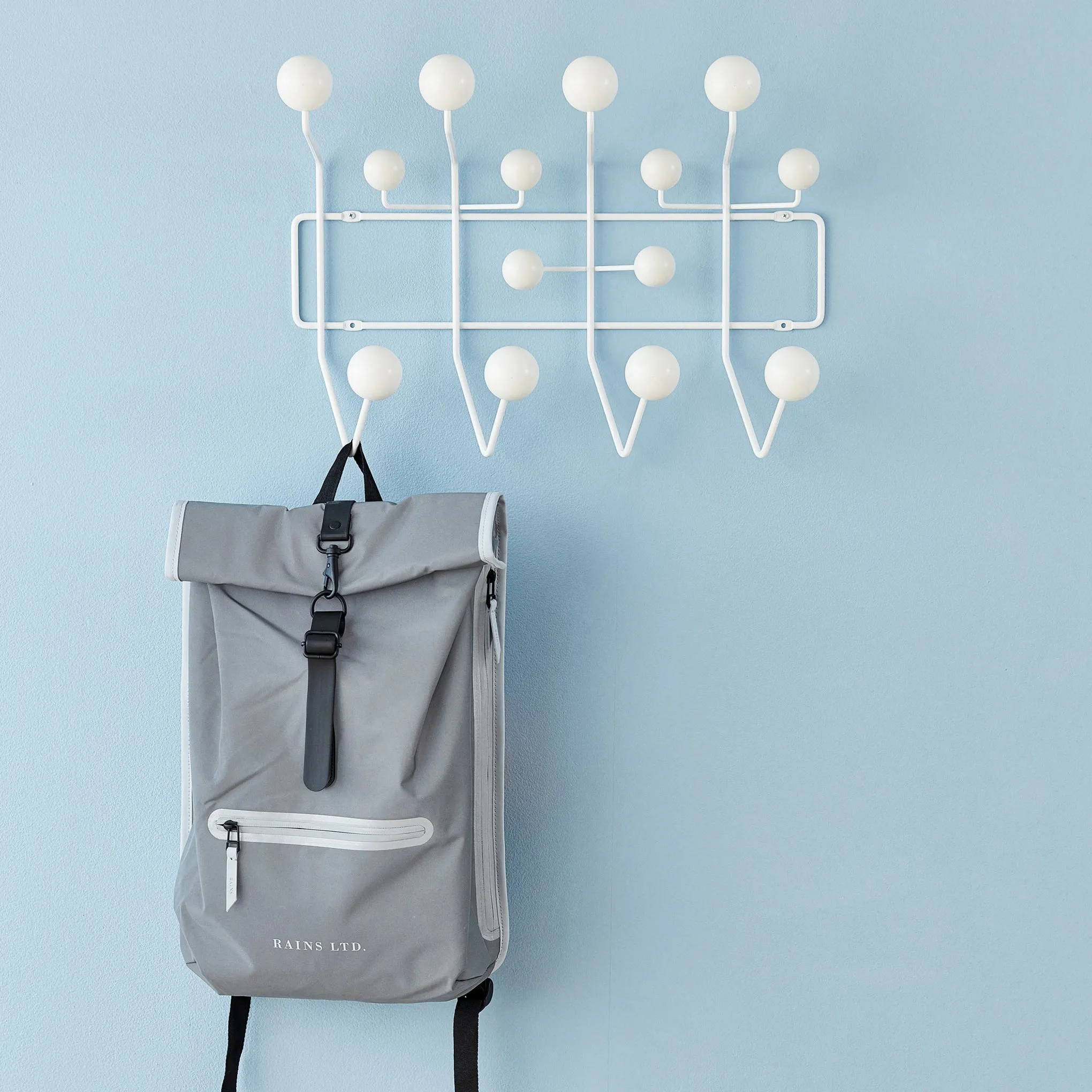 Eames® Hang-It-All Coat Rack from Herman Miller - White/ White