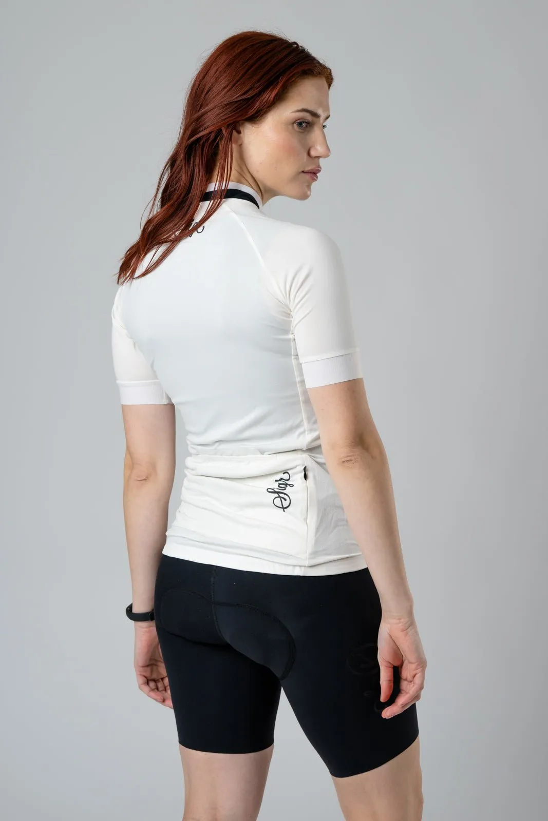 Hägg Women's White Cycling Jersey