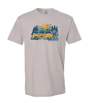 In Search of Singletrack Men's Shirt  (Sand)