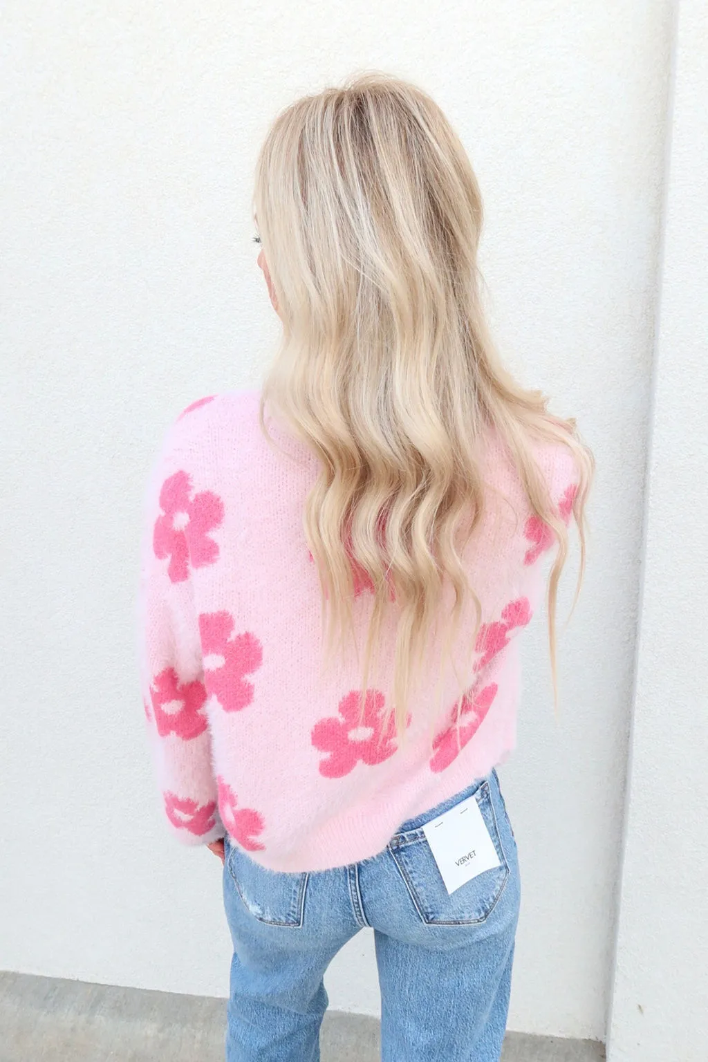 Lazy Daisy Flower Cardigan