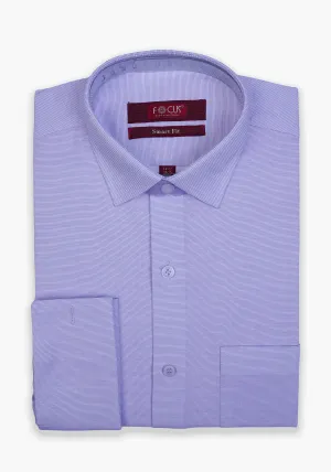 Lilac Double Cuffed Dress Shirt