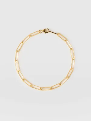 Link Chain Bracelet - Gold