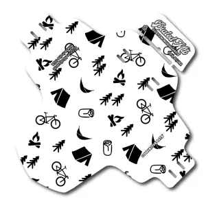 MTB Mudguard - Favorite Things (White)