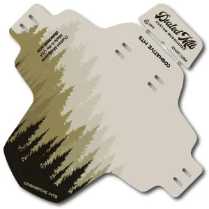 MTB Mudguard - Trees "Drab"