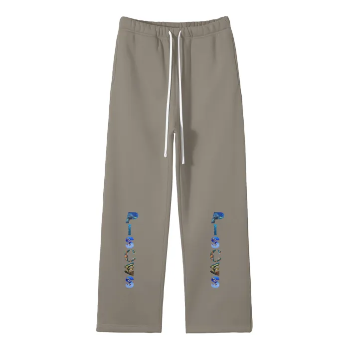 Pisces Fleece Straight Leg Pants