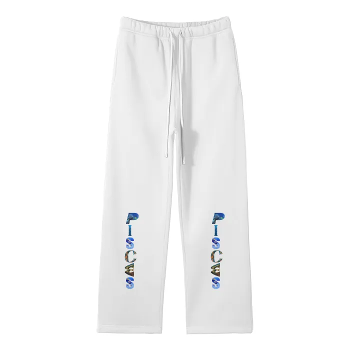 Pisces Fleece Straight Leg Pants