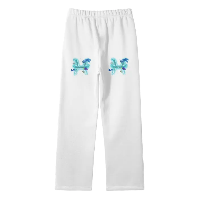 Pisces Fleece Straight Leg Pants