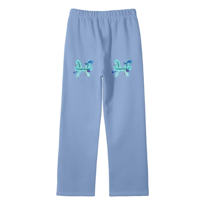 Pisces Fleece Straight Leg Pants