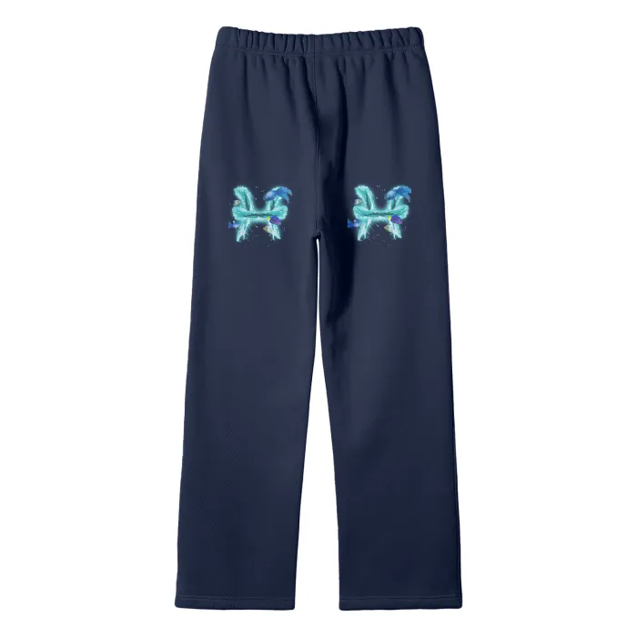 Pisces Fleece Straight Leg Pants