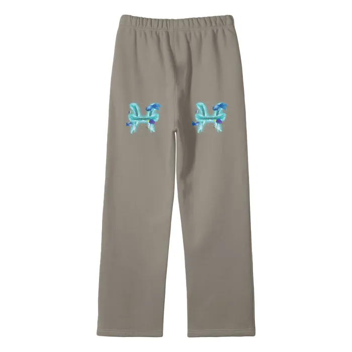 Pisces Fleece Straight Leg Pants