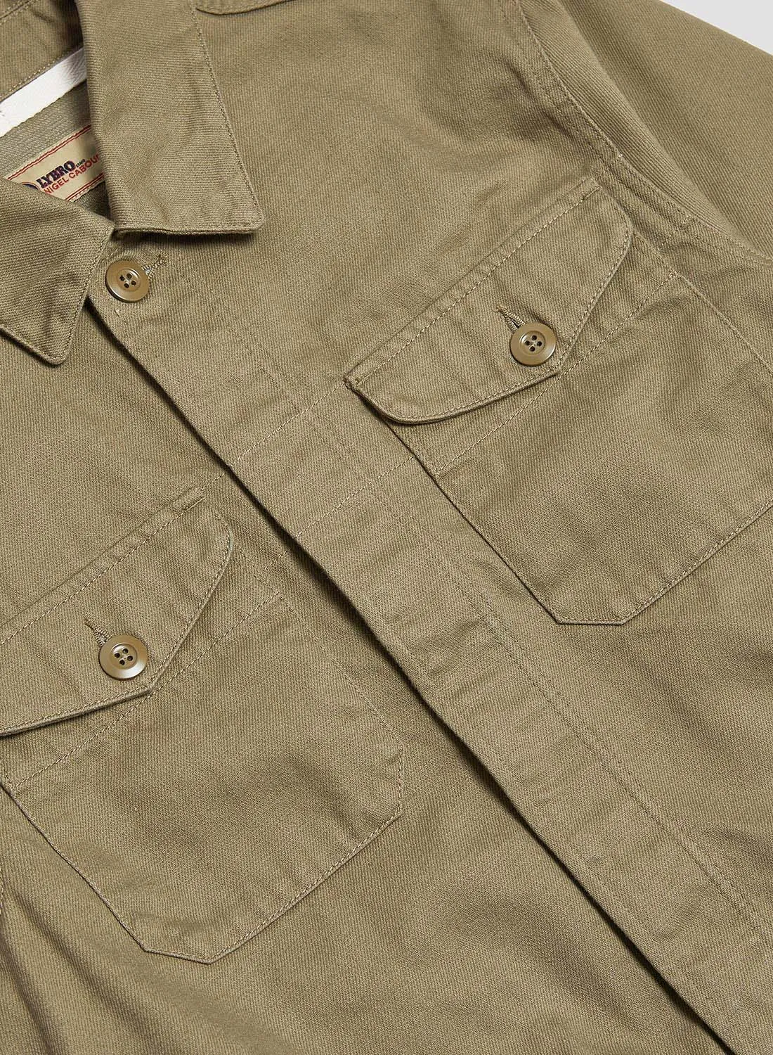 Short Jacket Heavy Cotton in Army