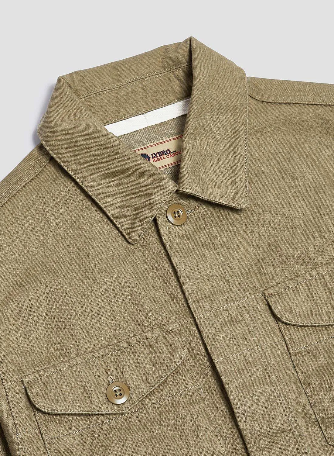 Short Jacket Heavy Cotton in Army