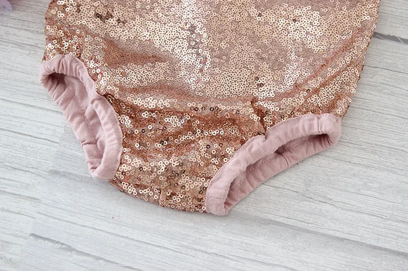 The Elise Leotard - Rose Gold