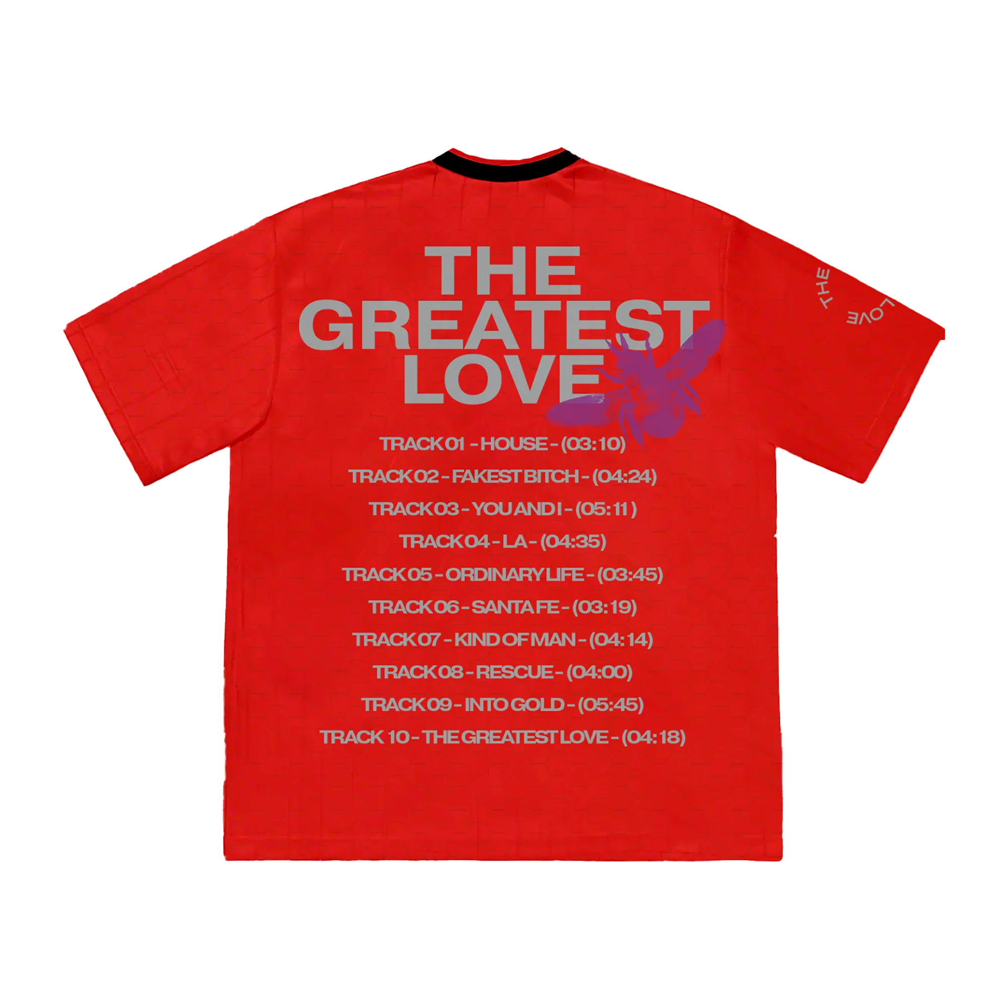 The Greatest Love | Red Football Shirt