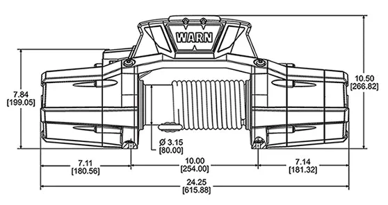 Warn - ZEON 12S Platinum Winch